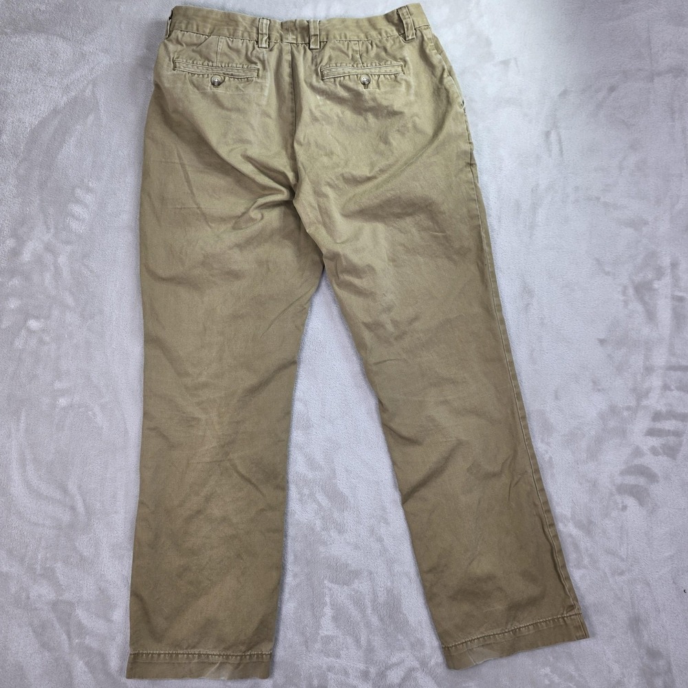 Vineyard Vines Pants Mens 32x30 Khaki Slim Fit Breaker Chino Flat Front 1P1236 - Picture 6 of 13